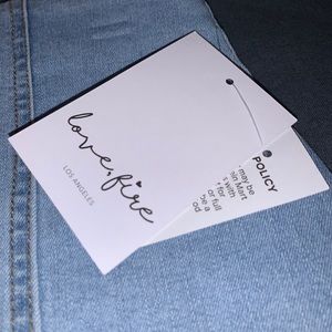 Women’s mini jean skirt
